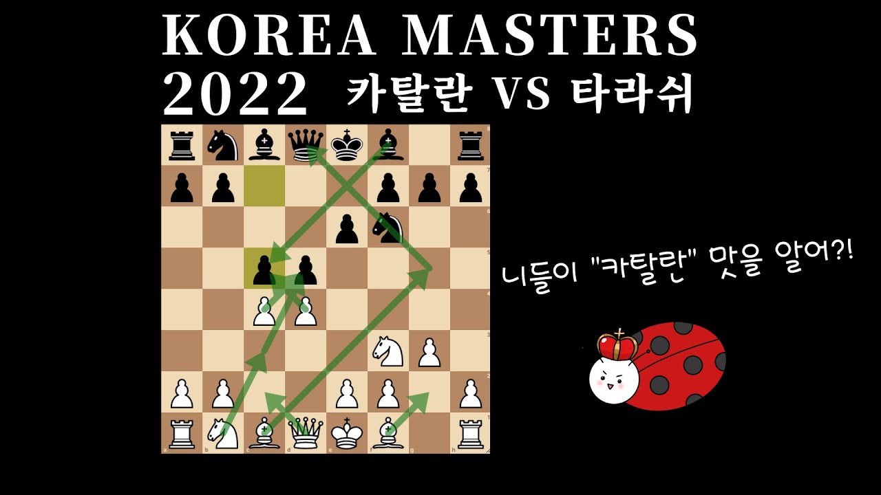 [코리아 마스터즈] Round 2: 카탈란 VS 타라쉬 승자는?