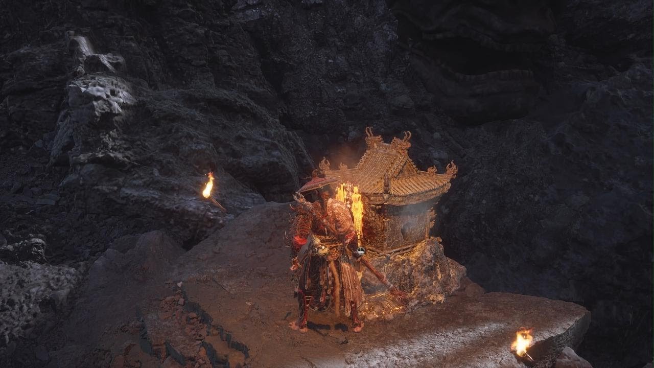 Black Myth: Wukong Derrotando al Muchacho Rojo