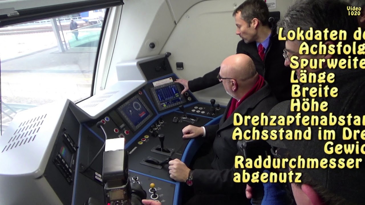 Die Pr&auml;sentation der &Ouml;BB Vectron 1293 - Kurzfassung