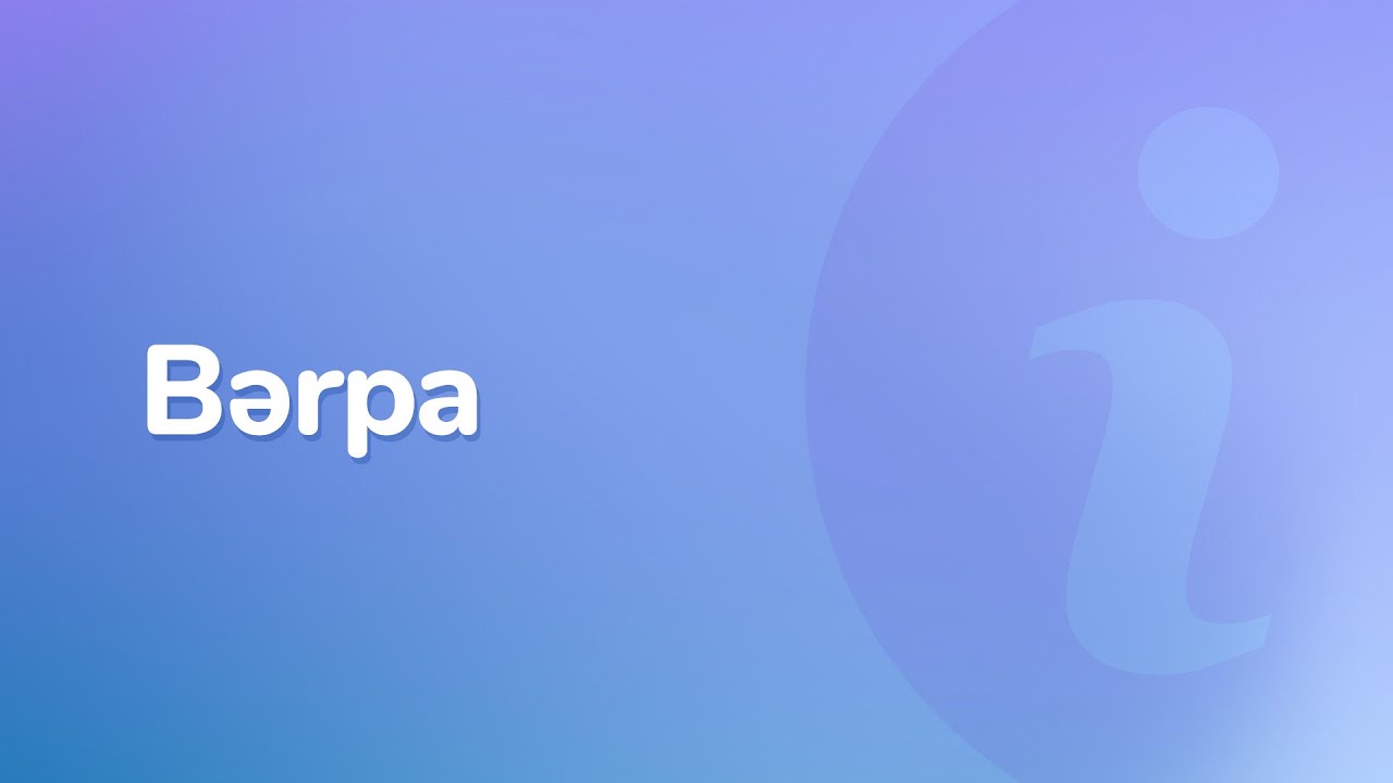 Bərpa