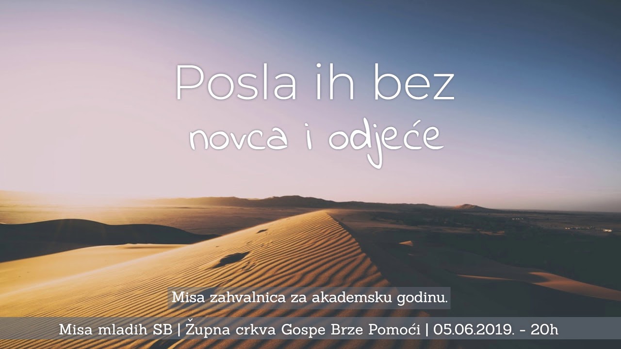 Misa Mladih SB - 