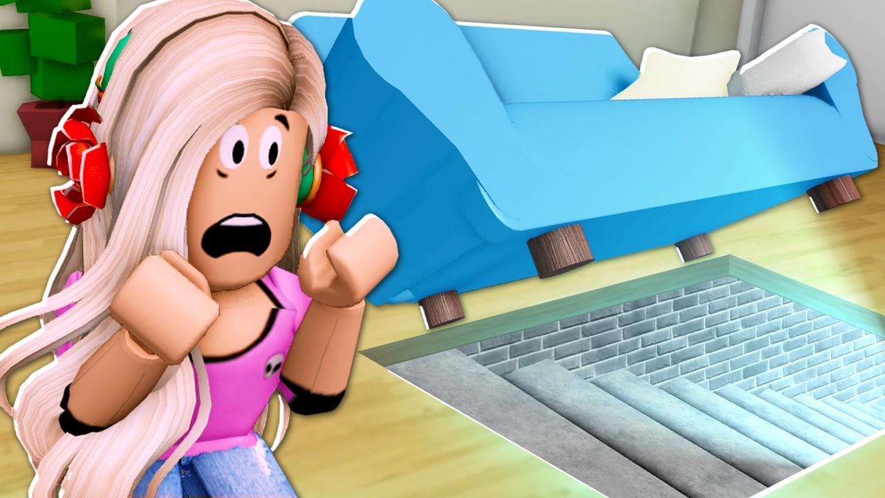 I Found A HIDDEN TUNNEL Under My Parents House! (Roblox)