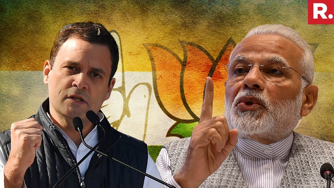 BJP Vs Congress On 4 Years Of Modi Government