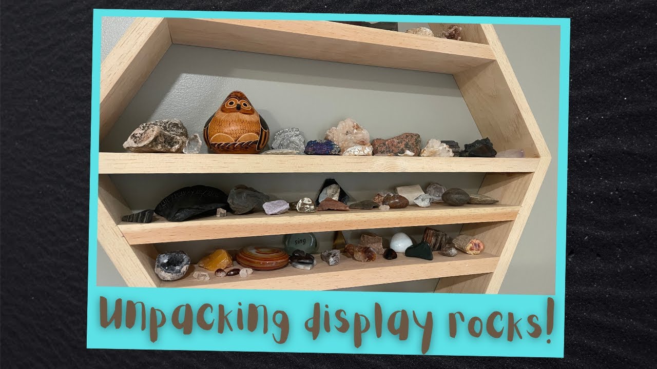 Rediscovering my display rocks after almost a year!