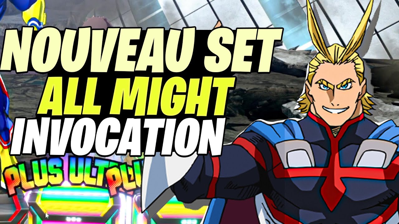NE RATE SURTOUT PAS CETTE INVOCATION POUR LE NOUVEAU SET DE ALL MIGHT 🔥