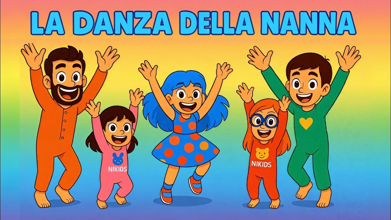 LA DANZA DELLA NANNA - Canzoni per bambini🌠