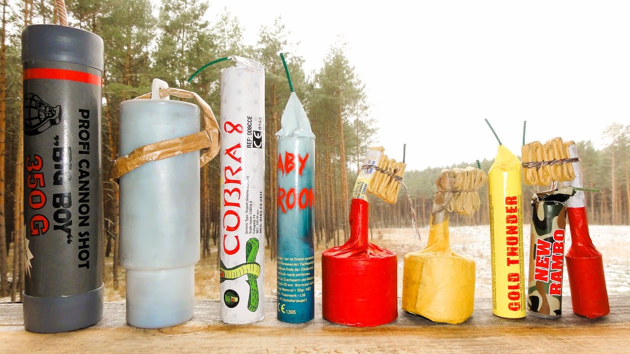 Mega XXXL Firecrackers Compilation