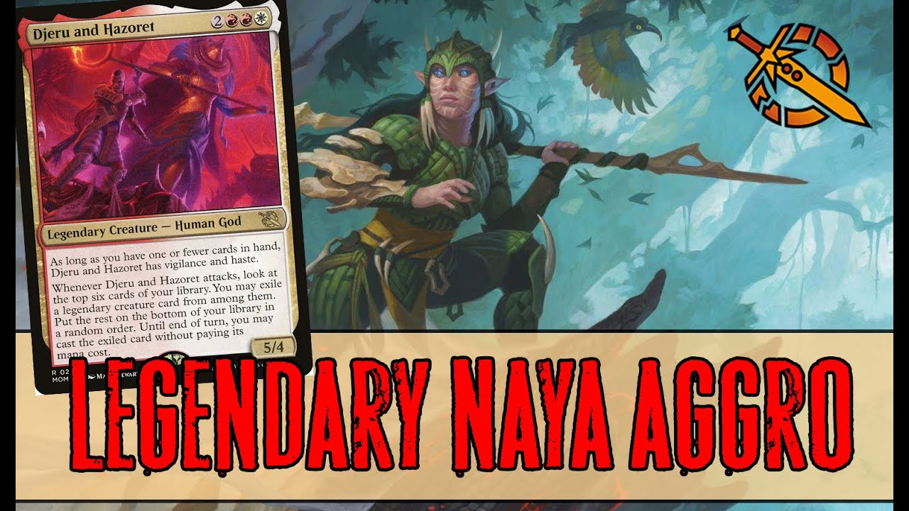 ЛЕГЕНДАРНЕЙШАЯ Ная АГГРО! MTG Arena Legendary NAya Aggro Standard March of the Machunes!