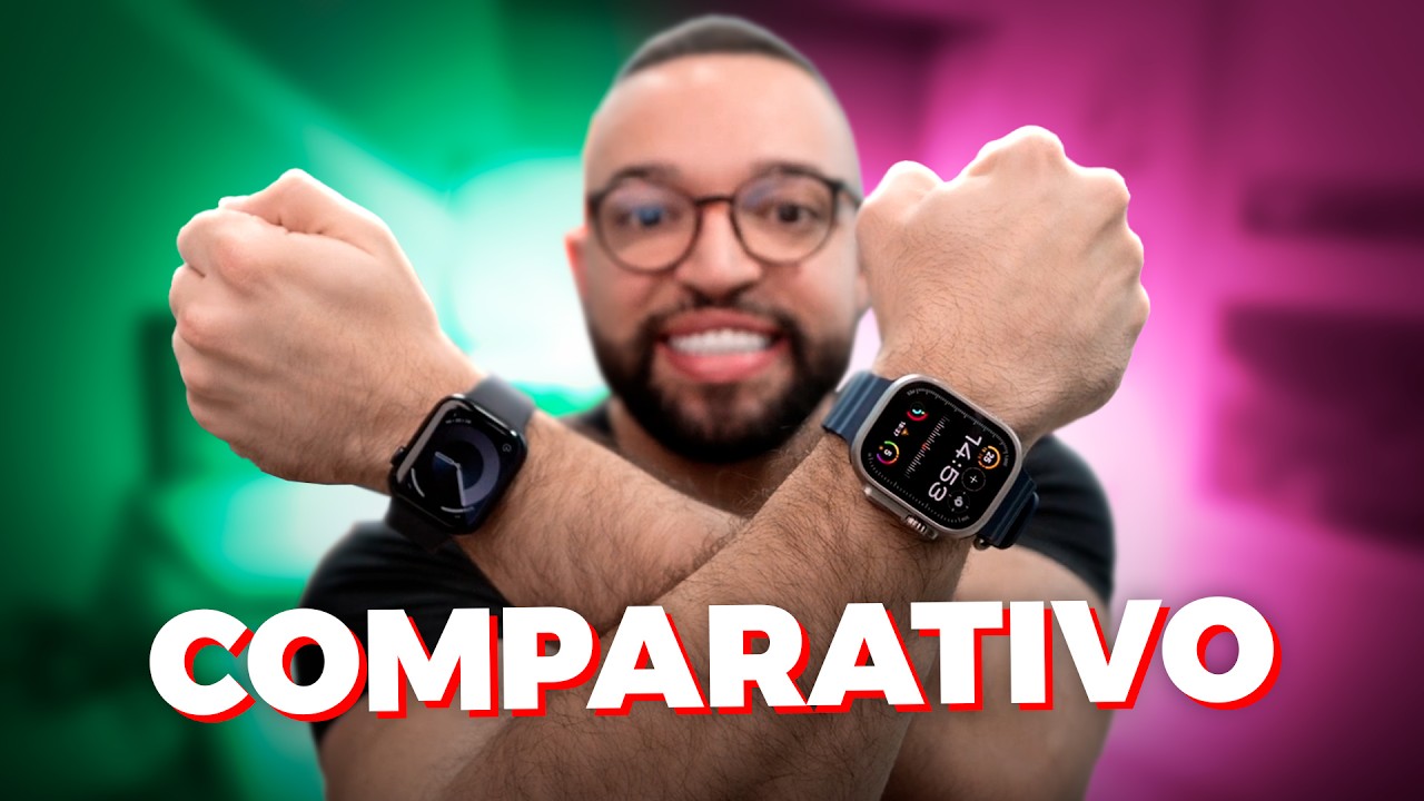 APPLE WATCH SERIES 9 vs ULTRA 2 | COMPARATIVO! VEJA TODAS as DIFERENÇAS!