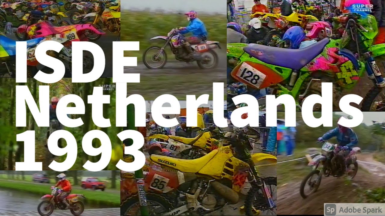 International Six Days Enduro, 1993, Assen Netherlands - Vintage Enduro