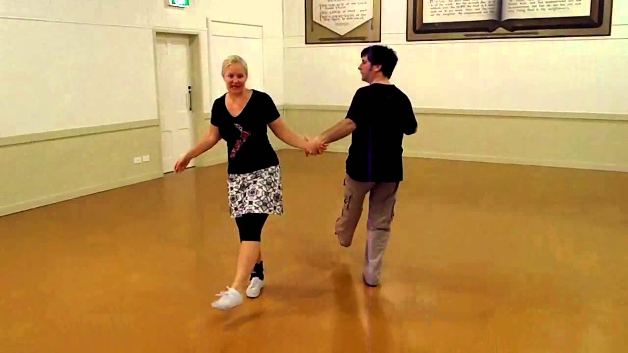 Beginners Lindy hop class Kick Through and Hand to Hand Charleston (26/11/12)