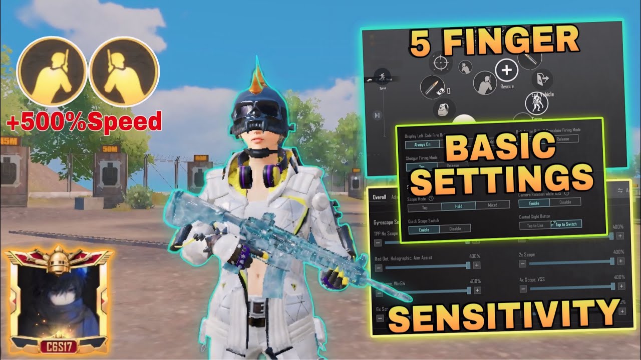 FASTEST PLAYER🔥Control CODE 5 Finger+Setting Sensitivity iPhone 14 Pro Max | Daxua PUBG BGMI