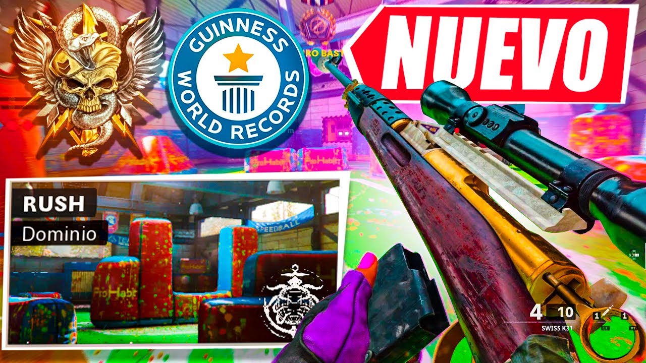 NUCLEAR a SNIPER en el NUEVO MAPA *RUSH* de BLACK OPS COLD WAR