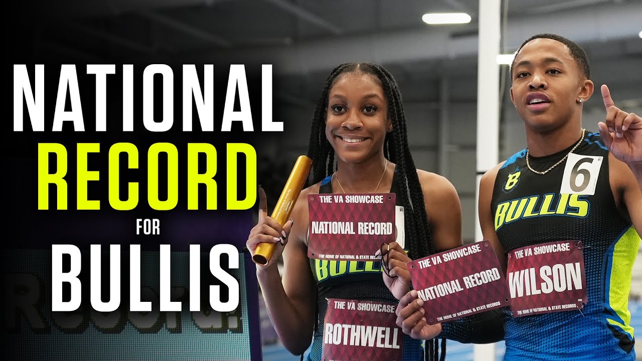 Bullis DEMOLISHES Mixed 4x400m National Record, Quincy Wilson Splits 46 At VA Showcase 2025