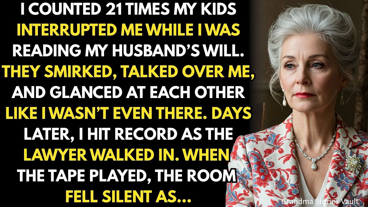 My Kids Interrupted Me 21 Times During My Husband's Will — So I Hit Record When The Lawyer Came
