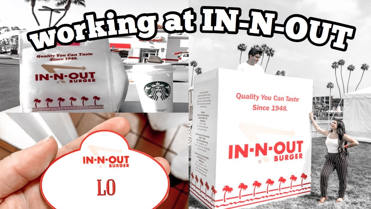 WORKING AT IN-N-OUT!! tips for new hires