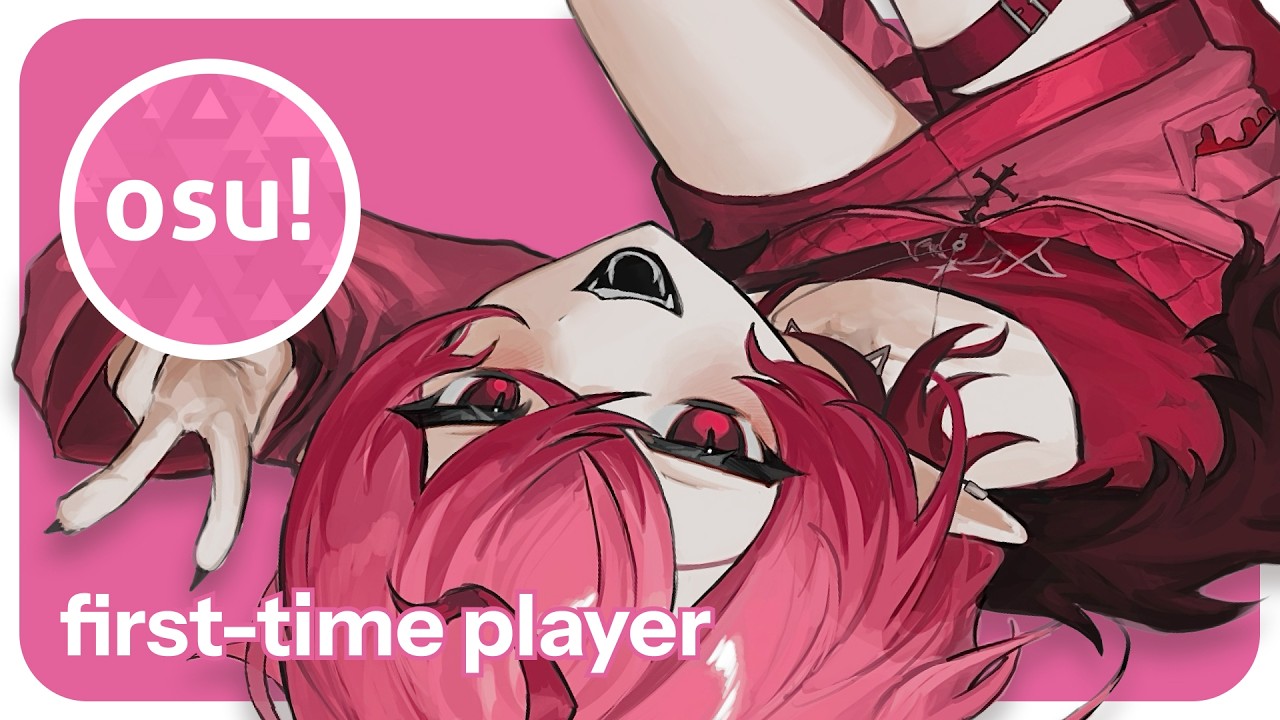 【 OSU! 】 it's my first time playing i'm scared【 GAMING 】