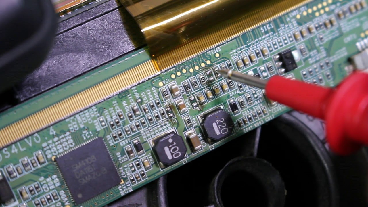 إصلاح صورة مزدوجة في بانل سامسونج حل ترقيعي من مصدر روسي panel a320ap20s4lv0.4 problem double image