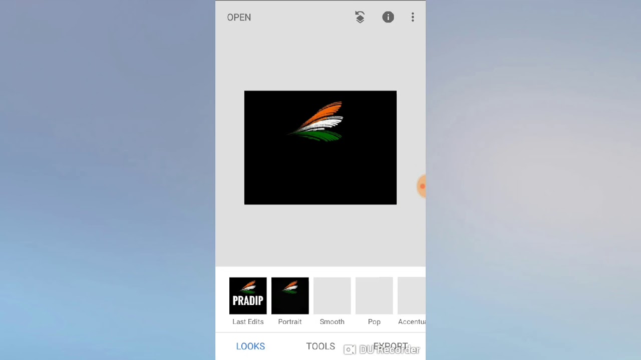 #_INDIA Make Independence Day name Logo || how to make indian  flag logo text in