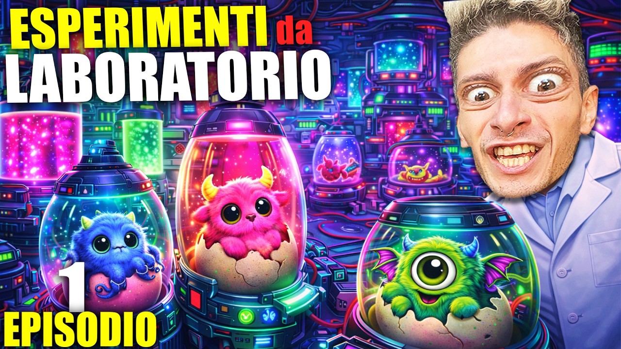 ESPERIMENTI NEL LABORATORIO DI ST3PNY !!