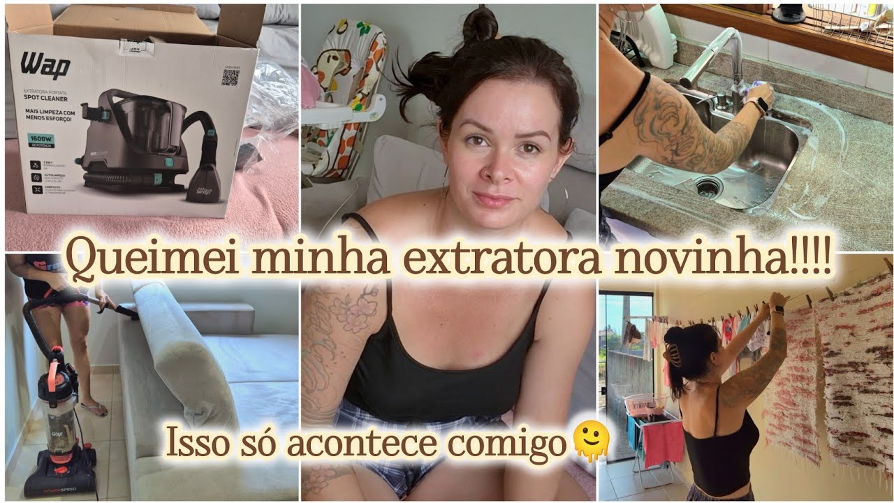 Chegou minha nova ajudante e já mandei embora| corri pra deixar a casa no jeito após o gripão