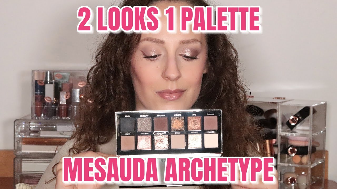 2 LOOKS 1 PALETTE con la ARCHETYPE di MESAUDA ✨