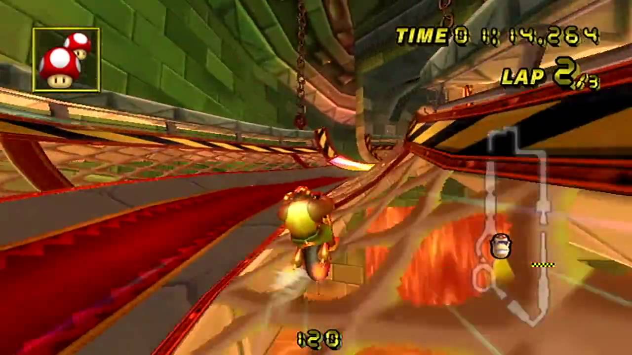 [MKW] Bowser's Castle (No Glitch) - 02:22.471 - BC4LIFE