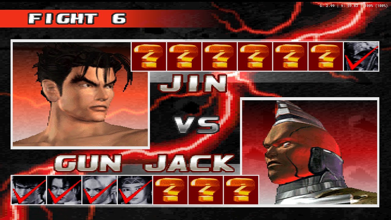 [Hard] Tekken 3-Team Battle #13