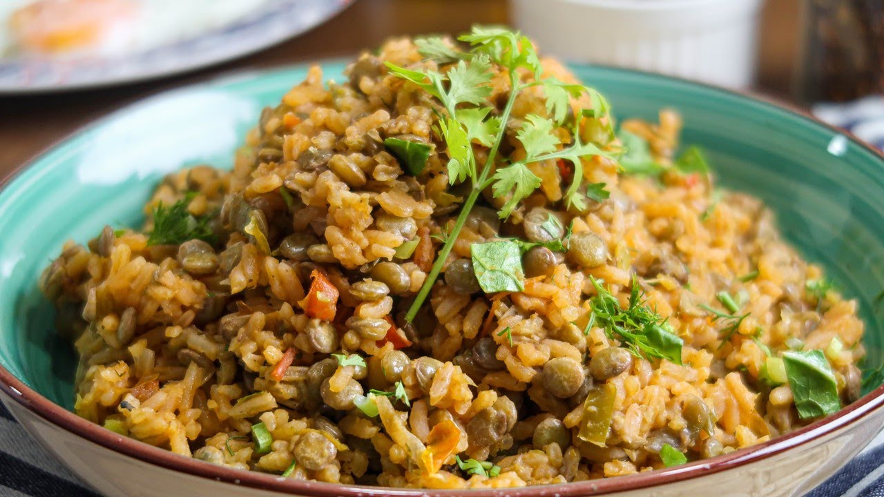 COMO HACER ARROZ DE LENTEJAS