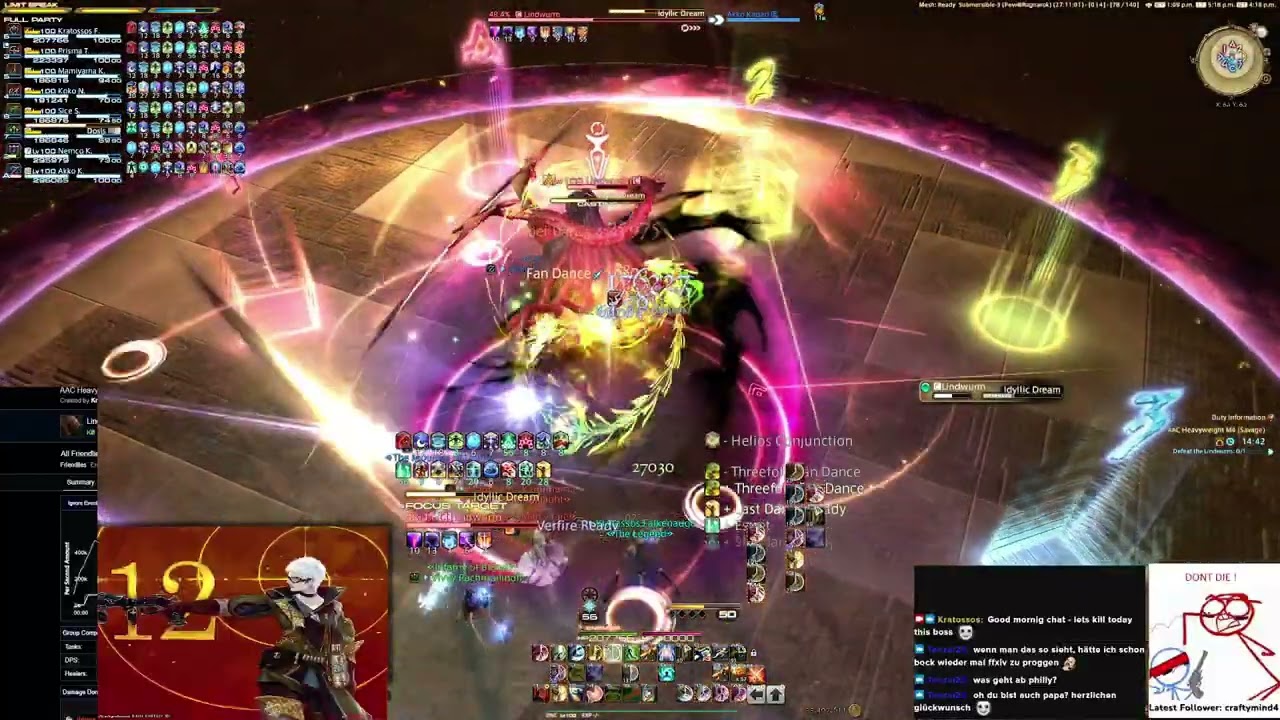 M12s P2 [Okayge Static] DNC POV - First Clear