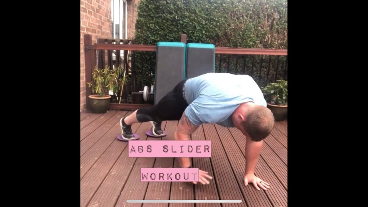 Ab Slider Workout