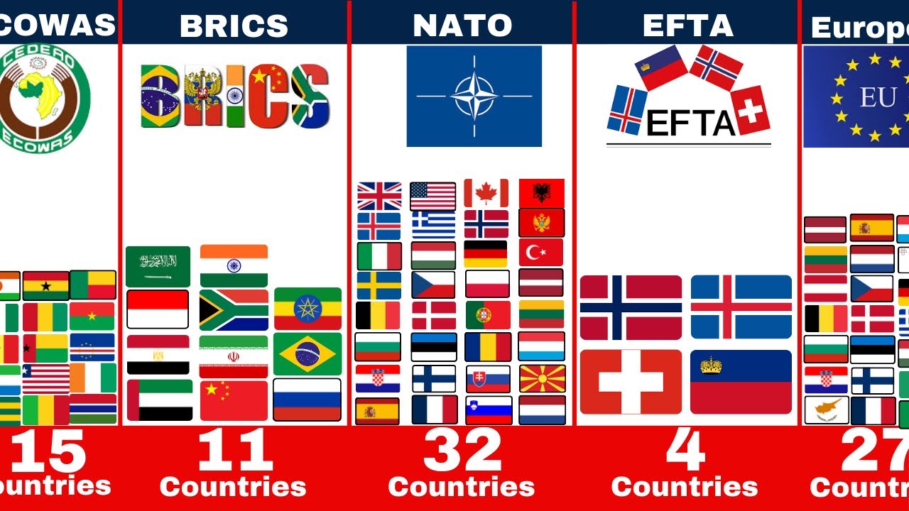 Most Popular Alliances Around The World #alliance #globalalliances #geopolitics #worldpolitics #seo 