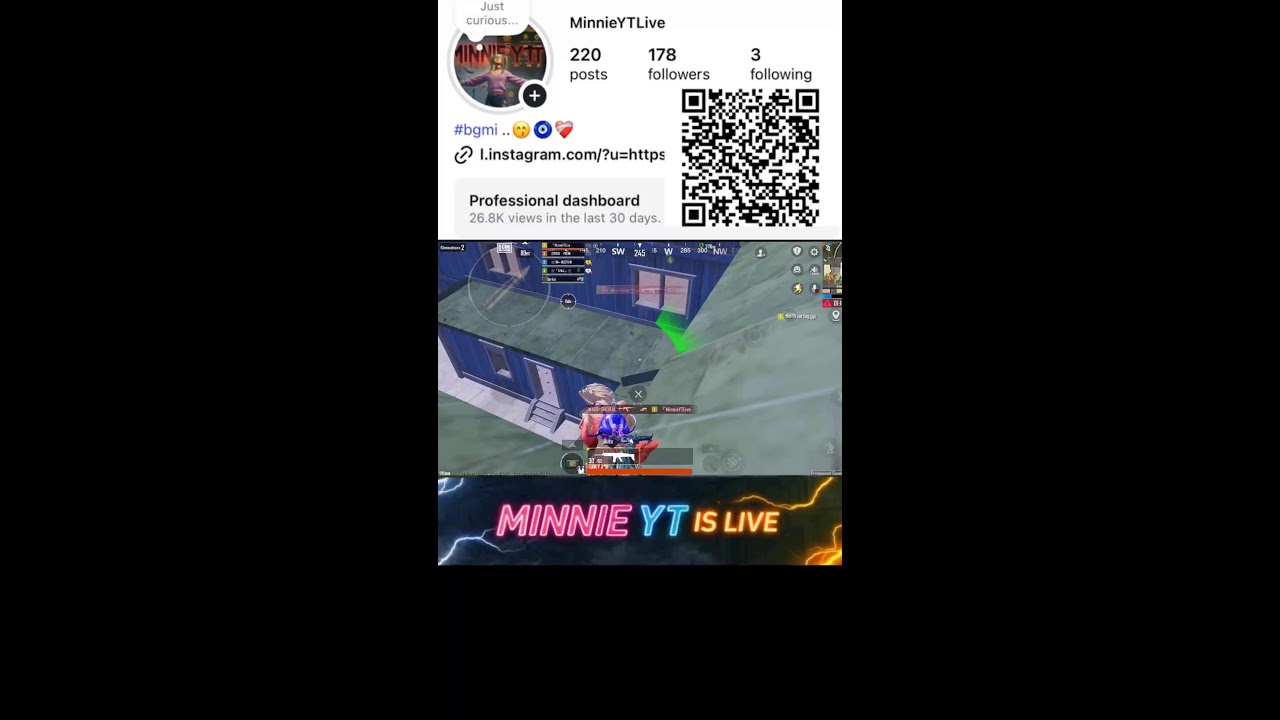Happy Holi guys, Chalo Aaja game Khelte hain#minnieytlive #bgmi #minnieytlive # 4. 2 update. #live