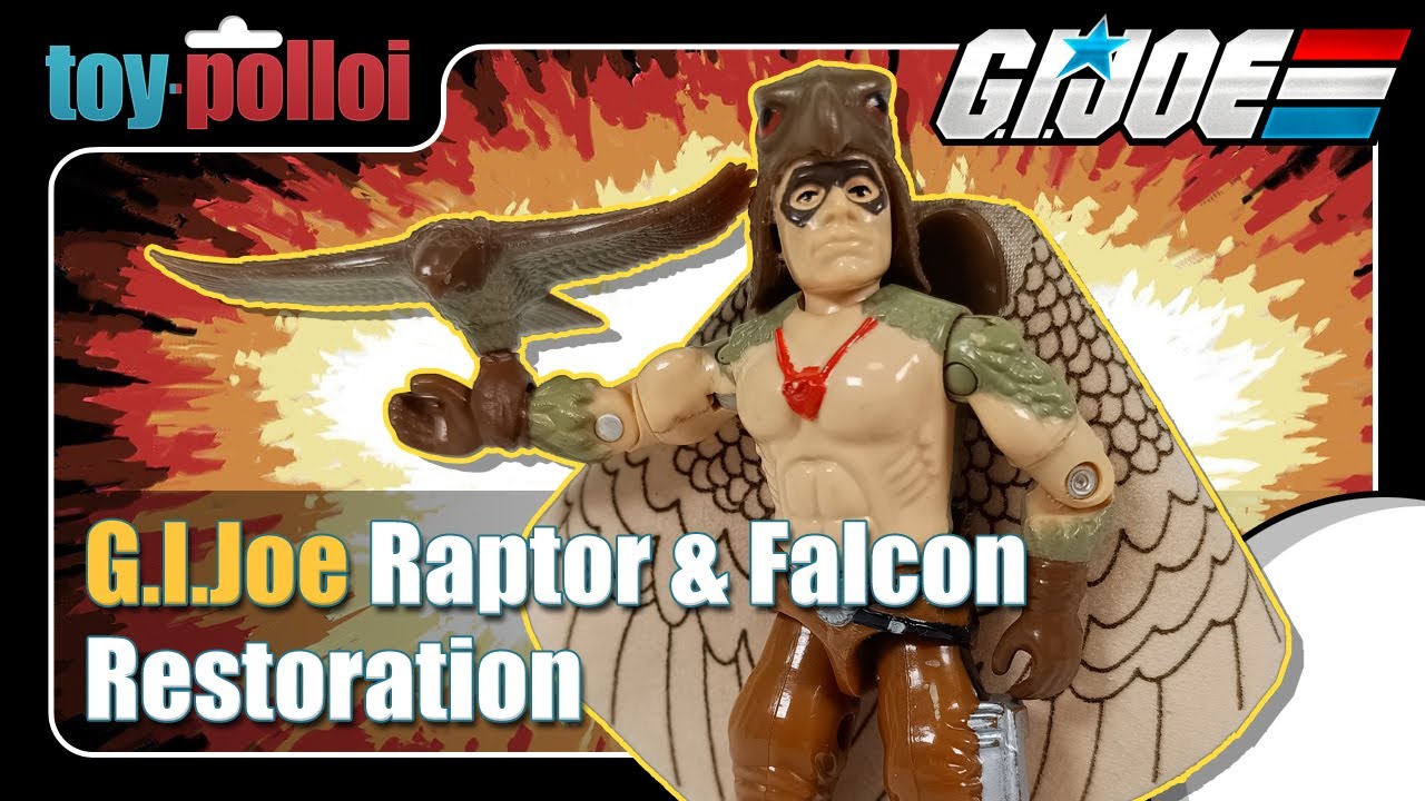 Vintage G.I.Joe Raptor and Falcon (Talon) repairs - Toy Polloi