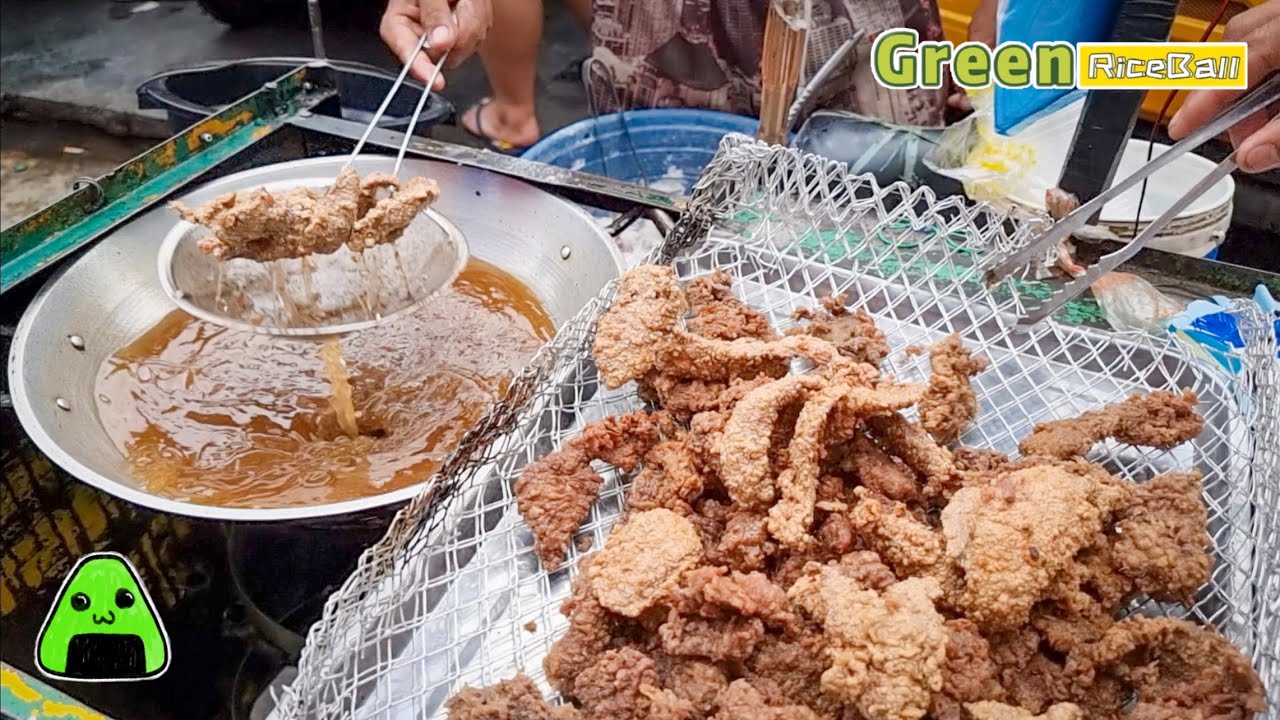 Fried Pork Liver (Atay)｜Filipino Street Food【GreenRiceBall】