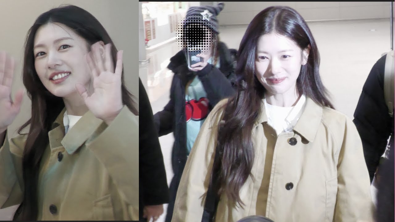 250303 #정소민 #JUNGSOMIN 인천국제공항 츨국 FANCAM