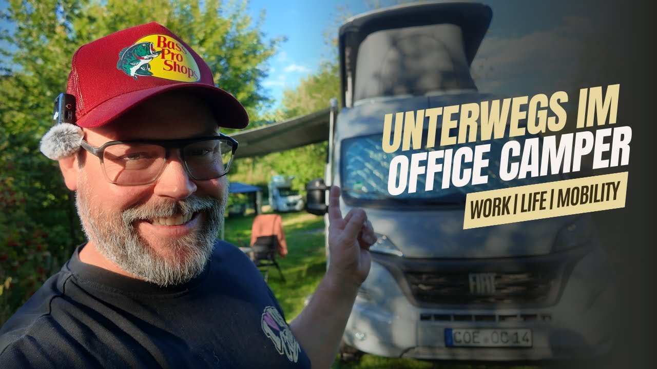 HomeOffice unterwegs ist (un)möglich! Unterwegs im Office Camper #vid036