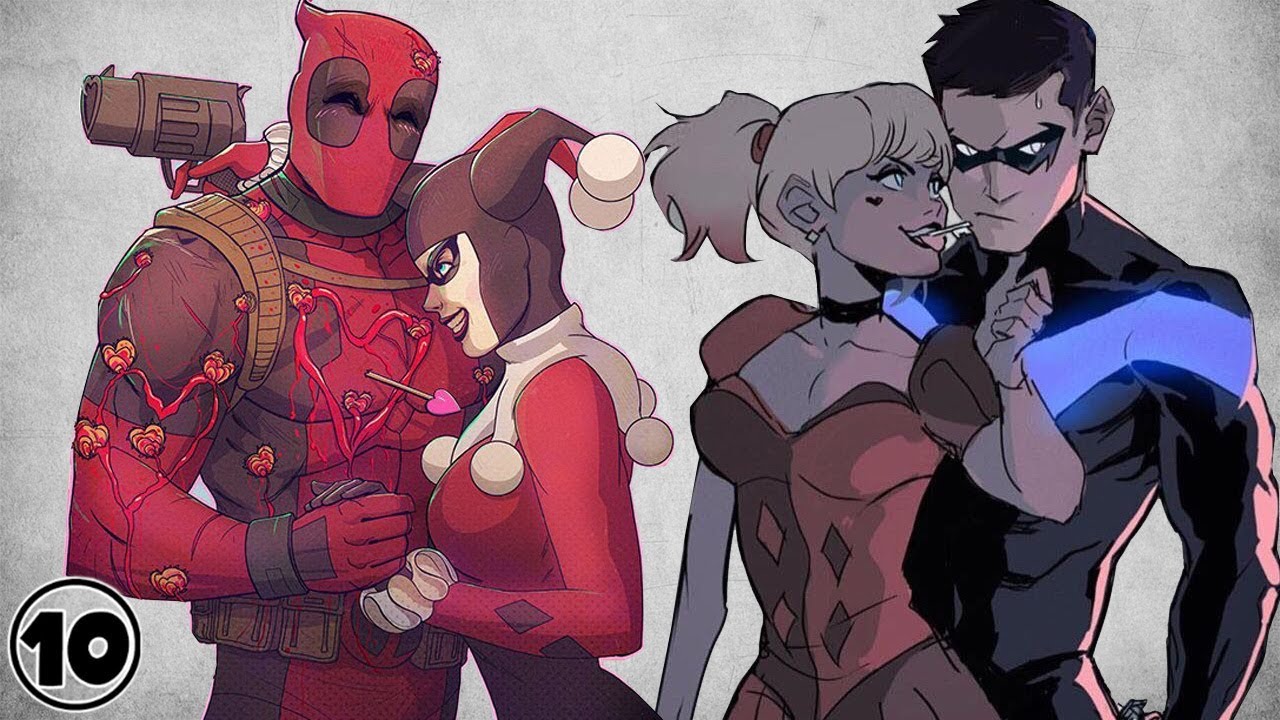 Top 10 Weirdest Harley Quinn Ships