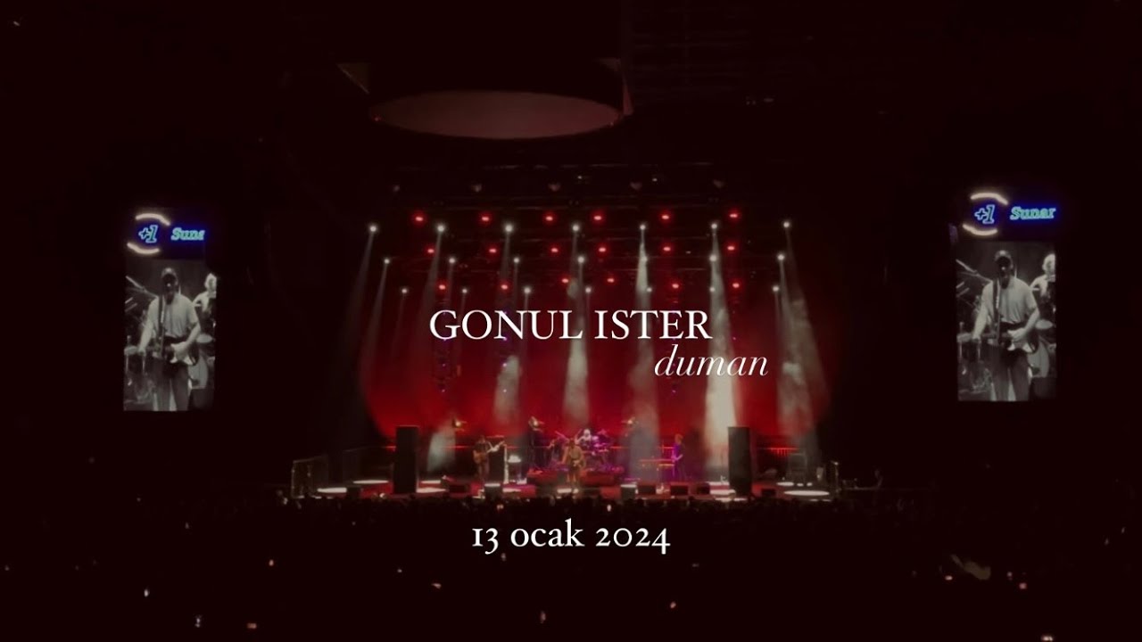 DUMAN - Gönül İster / 130124 İstanbul Volkswagen Arena Performansı
