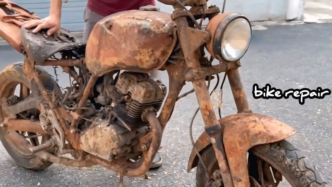 Kawasaki Bike Restoration video | Old Bike Repairing video | Bike Restoration