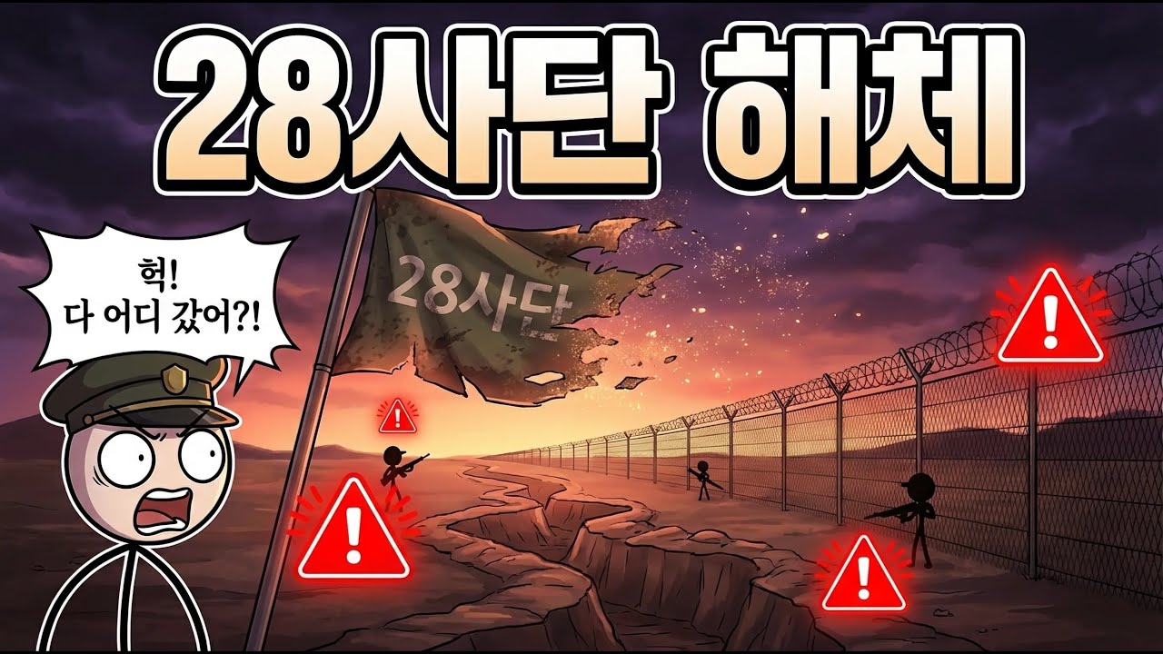 70년 역사의 '무적 태풍' 28사단이 포탄 한 발 없이 사라졌다는 충격적 사실