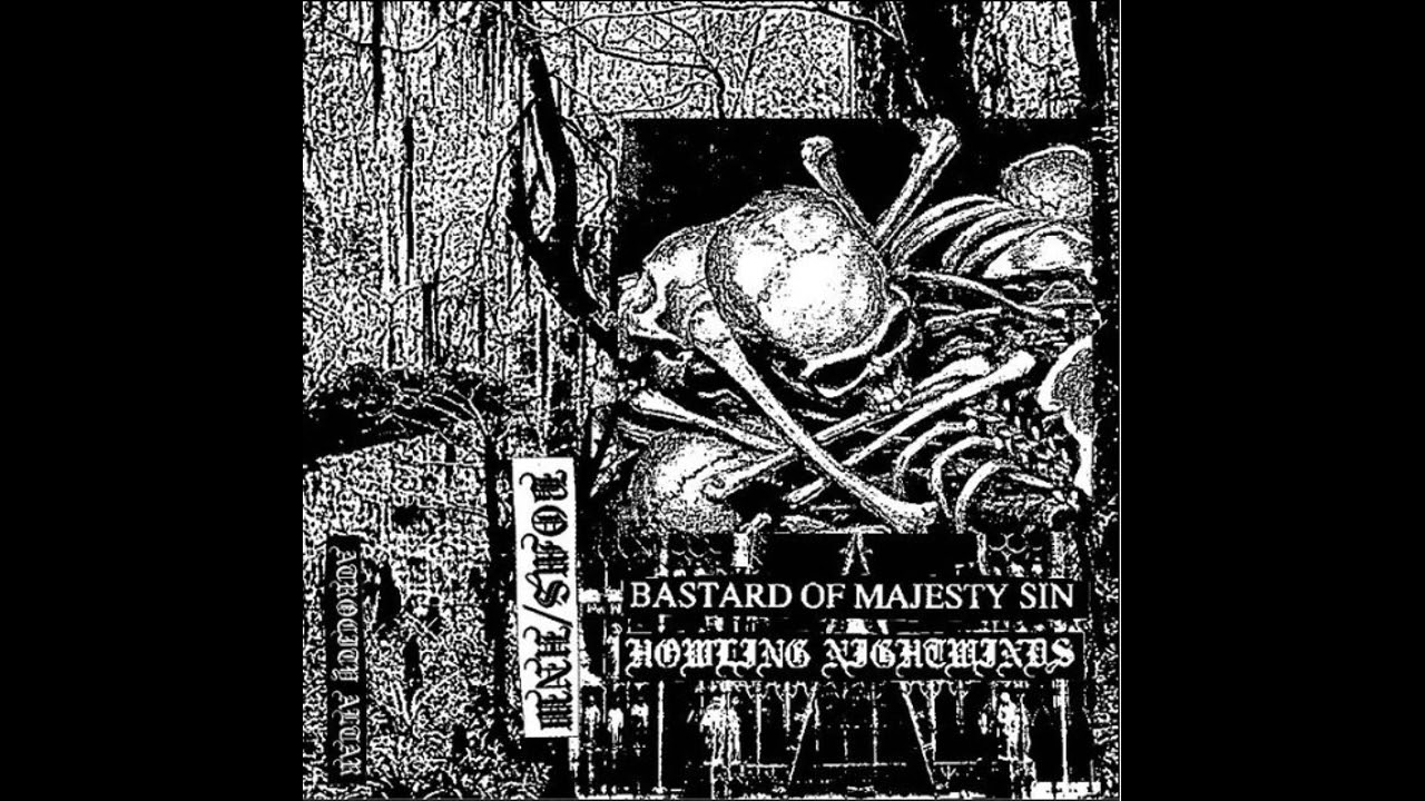 Bastard of Majesty Sin / Howling Nightwinds (US/Australia) - S/T (Split 2022)