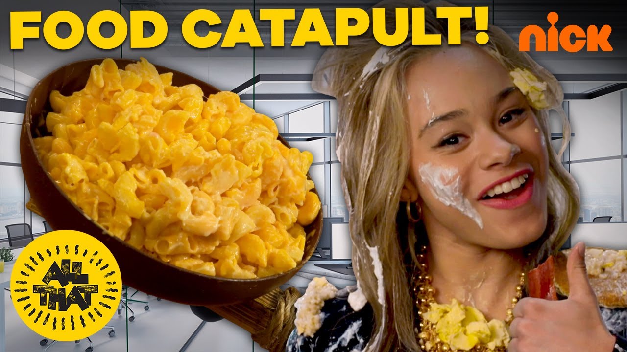 You NEED A Food Catapult! | All That