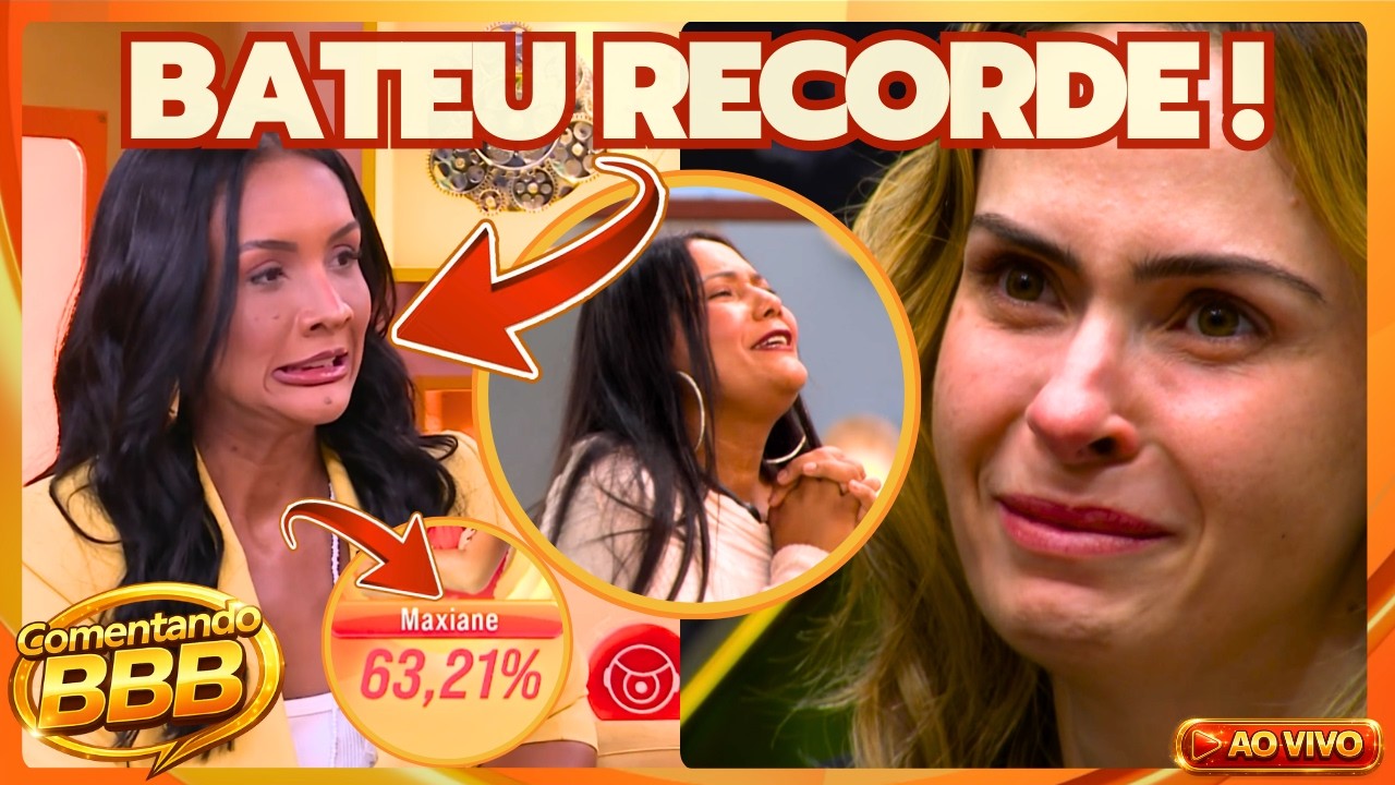 🔴BBB26: ELIMINAÇÃO AO VIVO, CHAY, MAXI OU MILENA QUEM SAI? BATE-PAPO COM ELIMINADA, RESULTADO FINAL!