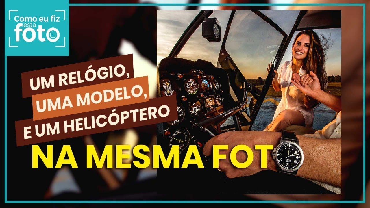 COMO EU FIZ ESTA FOTO // Uma Foto de Relógio para Concurso
