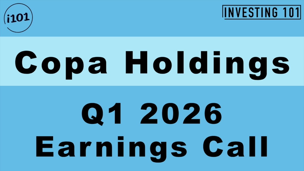 Copa Holdings Q1 2026 Earnings Call | EPS Beats At $5.16 As Net Profit Rises 20.5% On Strong Demand