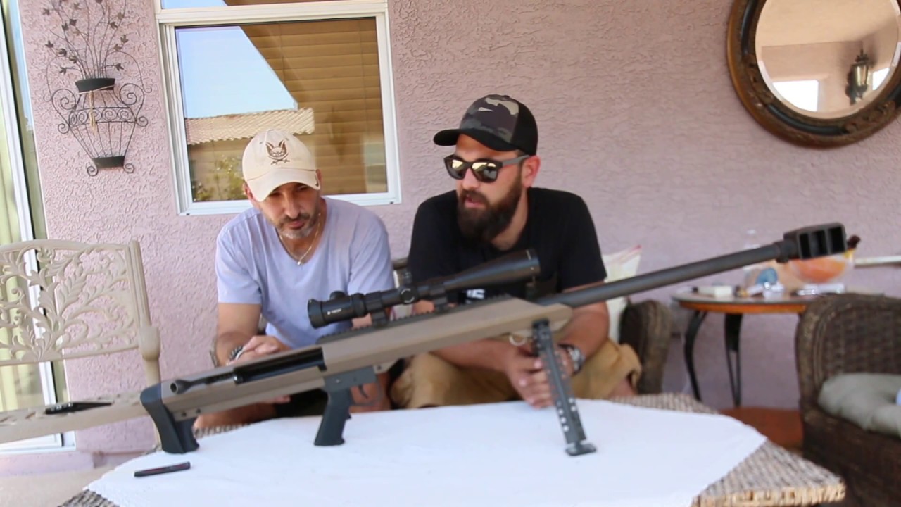 50CAL BARRETT M99 Anti Materyal Sniper Tüfeği İnceleme ve Atış | TactiCoolWorld