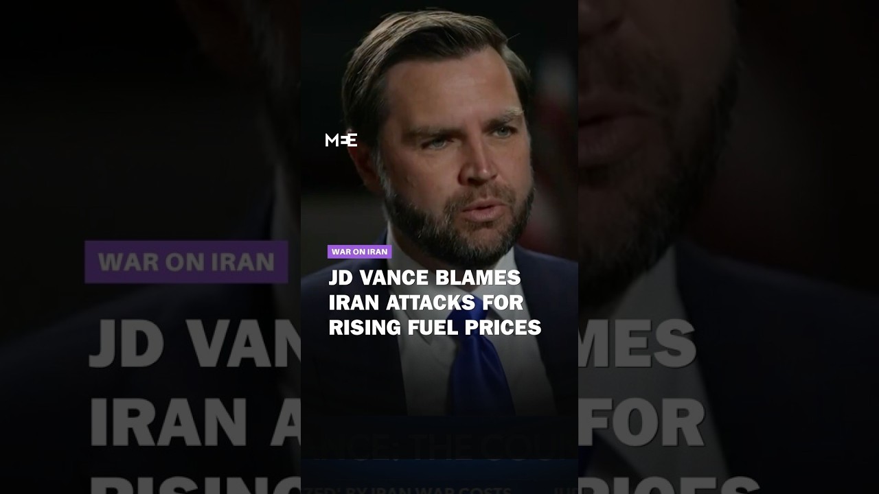 JD Vance blames Iran for rising oil prices