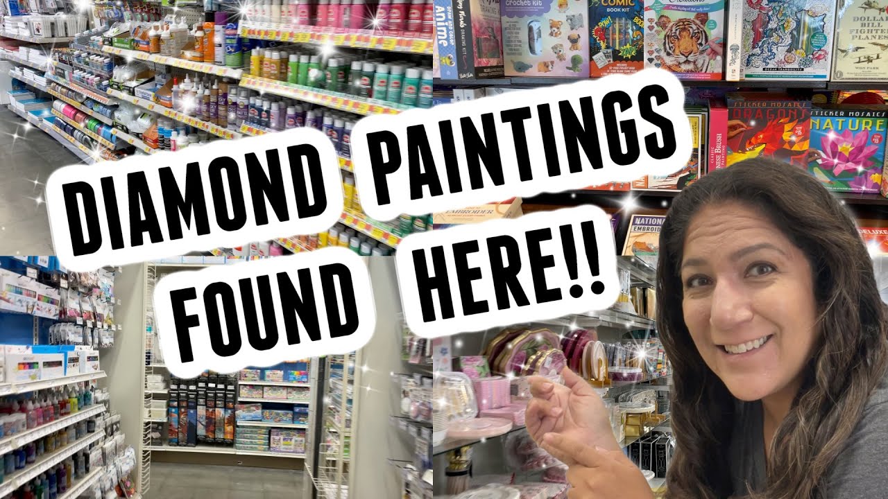 I FOUND Diamond Painting Kits in MOST UNEXPECTED STORES