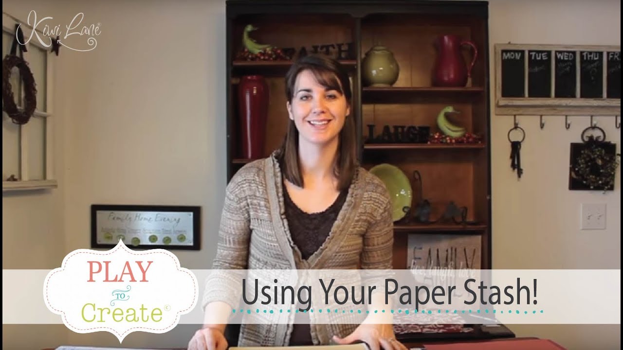 How to build paper kits from the paper stash you already have!